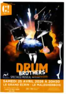photo Spectacle musical Drum Brothers par Les Frères Colle