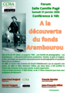 photo A la découverte du fonds Arambourou