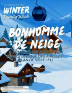 photo WINTER FAMILY WEEK - CONCOURS DE BONHOMME DE NEIGE