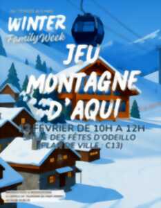 photo WINTER FAMILY WEEK - JEU DE PISTE MONTAGNE D'AQUI