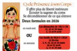 photo Atelier présence à son corps