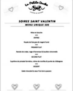 photo Repas de la St Valentin Restaurant La Petite Duche
