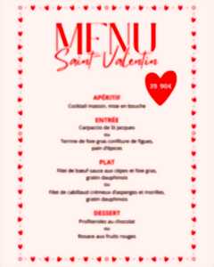 photo Menu Saint-Valentin au Comptoir de l'Adour