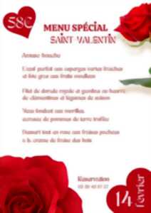 photo Menu Saint-Valentin aux Platanes