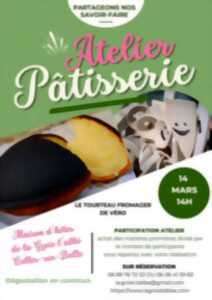 photo Atelier pâtisserie - le tourteau fromager de Véro