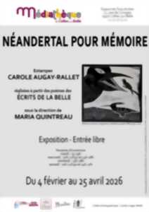 photo Exposition d'estampes · Néandertal pour mémoire