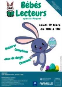 photo Bébés lectures : spécial pâques