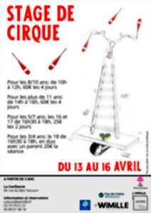 photo Stage de Cirque  : Atelier initiation au cirque avec la compagnie Piste sur scène