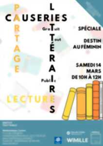 photo Les causeries littéraires