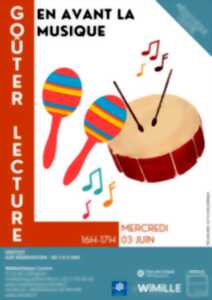 photo Goûter - lecture : En avant la musique