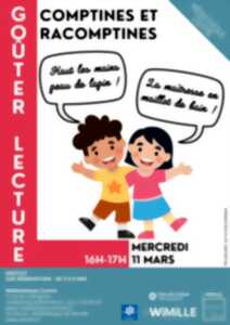 photo Goûter - lecture : Comptines et racomptines