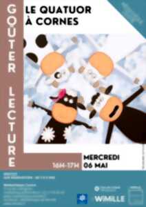 photo Goûter - lecture : le Quator à cornes
