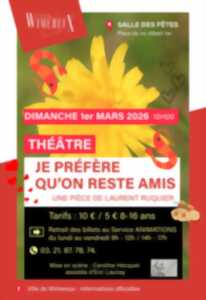 photo Théâtre : Je préfère qu'on reste amis