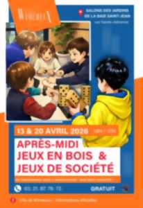 photo Activités vacances scolaires  - jeux en bois et de société - COPIE