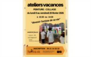 photo Atelier peinture-collage 