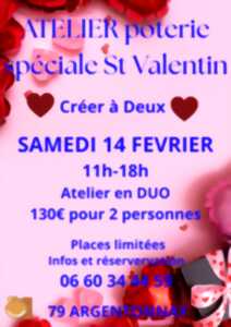 photo Atelier poterie - Créer à 2: Spécial St Valentin