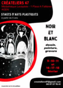 photo Stage d'Hiver : Noir et Blanc