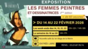 photo EXPOSITION Les femmes peintres et dessinatrices 3ème édition