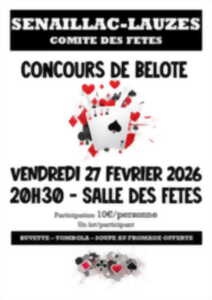 photo Concours de Belote à Sénaillac-Lauzès