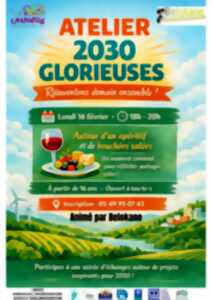 photo Atelier 2030 glorieuses avec Belokane autour d'un apéro dinatoire