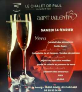 photo Restaurant Le Chalet de Paul : Repas de la Saint Valentin