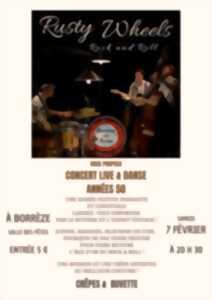 photo Soirée Rock’n’Roll années 50 – Concert avec Rusty Wheels
