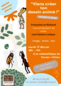 photo Atelier créatif – Crée ton dessin animé