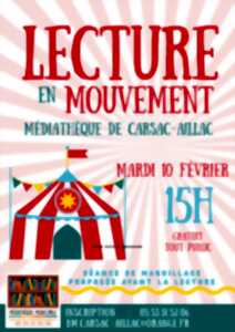 photo Lecture en mouvement – Médiathèque de Carsac-Aillac