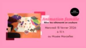 photo Animation Famille au Musée Marzelles : Rêve tes vêtements en couleurs