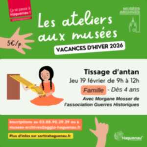 photo Atelier « Tissage d’antan »