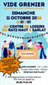 photo Vide Grenier au Centre de Loisirs du Ratz-Haut à Sarlat