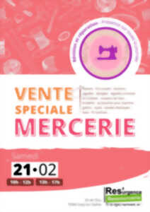 photo Vente spéciale mercerie