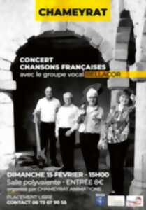 photo Concert : Chansons françaises avec le Groupe vocal Bellacor