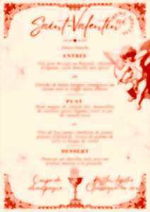 photo Restaurant Le Prieuré : Repas de la Saint Valentin