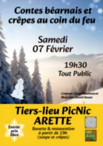 photo Contes béarnais et crêpes au coin du feu