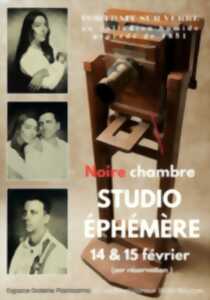 photo Studio photo éphémère, votre portrait sur verre comme en 1851