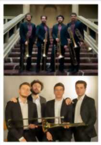 photo Concert avec Le Lutetia Trombone Quartet