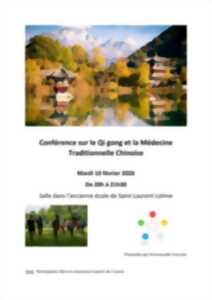 photo Conférence sur le Qi gong et la Médecine Traditionnelle Chinoise