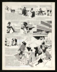 photo Midi au musée : Autour des planches originales d'Edmond Calvo à Niort