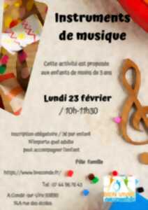 photo Atelier instruments de musique > Vacances d'hiver