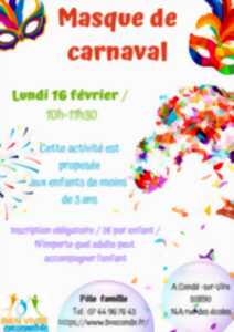 photo Masque de Carnaval > Vacances d'hiver