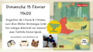 photo Atelier Animasque et Goûter avec L'Ourse et l'Oiseau