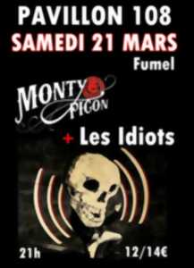 photo Concert Rock Punk : Monty Picon - Les Idiots