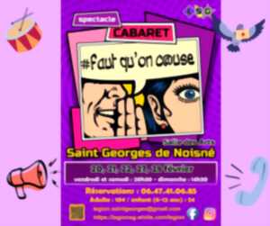 photo Spectacle cabaret : Faut qu'on cause