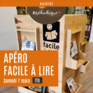photo Apéro Facile à lire : la médiathèque autrement