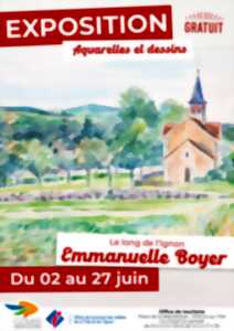 photo Exposition d'aquarelles et dessins : Emmanuelle Boyer