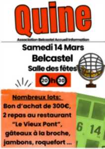 photo Quine de l'association Belcastel Accueil Information