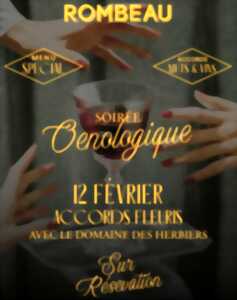 photo SOIRÉE OENOLOGIQUE - ACCORDS FLEURIS