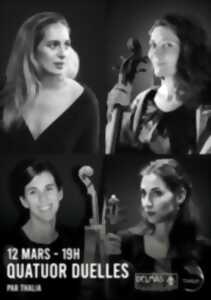 photo LES SAISONS CULTURELLES DE ROMBEAU : DINER MUSICAL - QUATUOR DUELLES