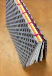 photo La Cour des Arts : Reliure de carnet